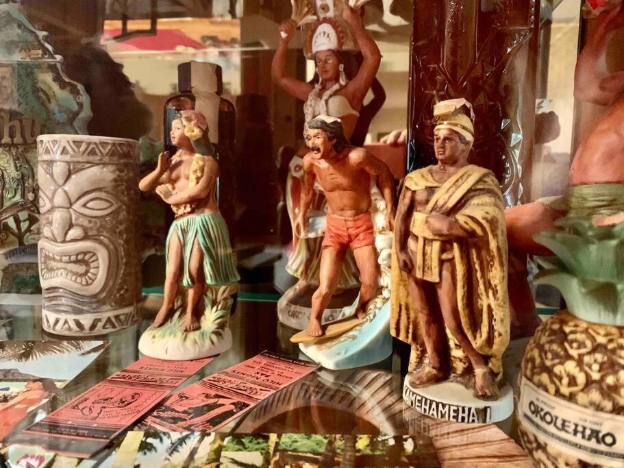 Hau'Oli Place Tiki Cottage In ボルケーノ エクステリア 写真